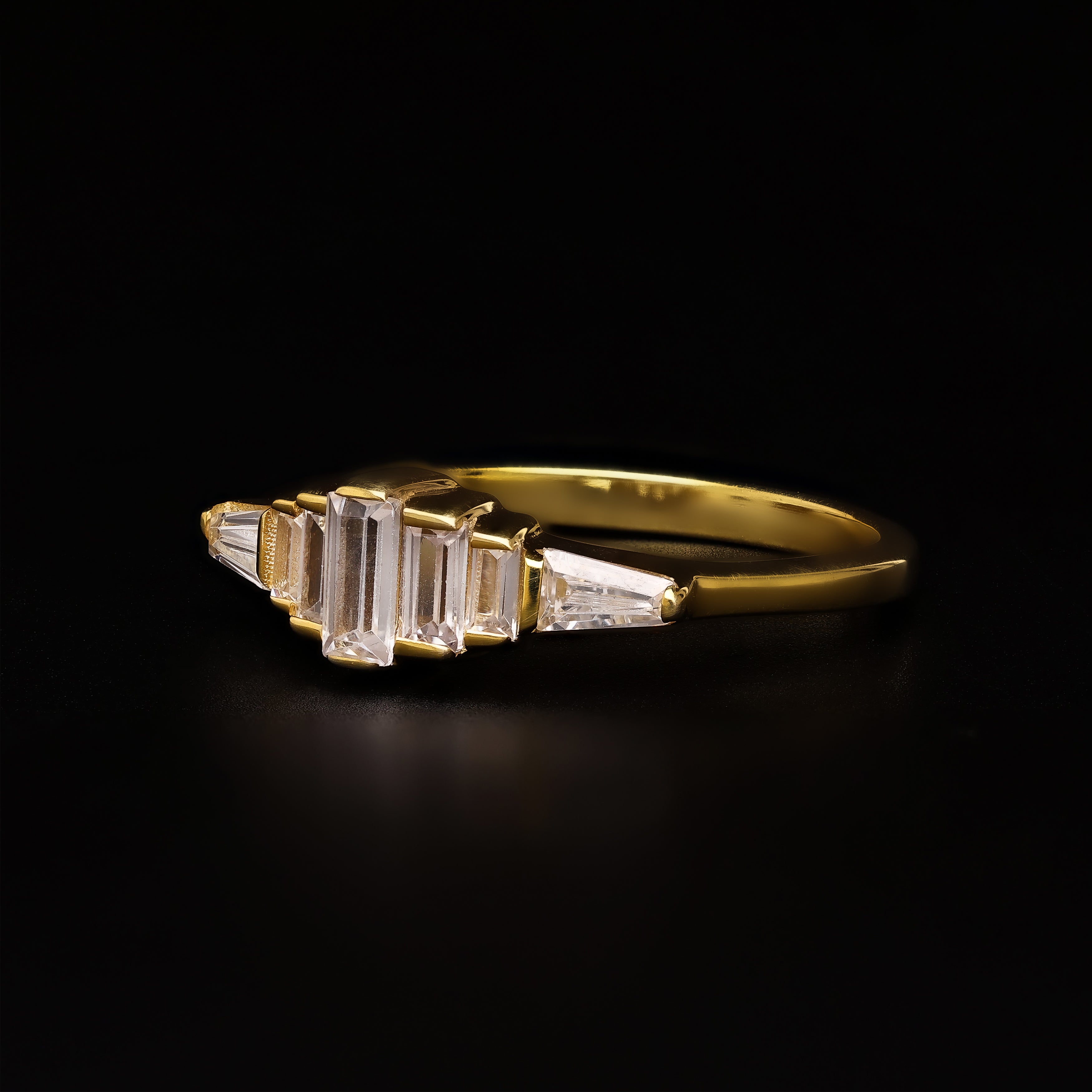 Baguette Cascade – A Modern Geometry