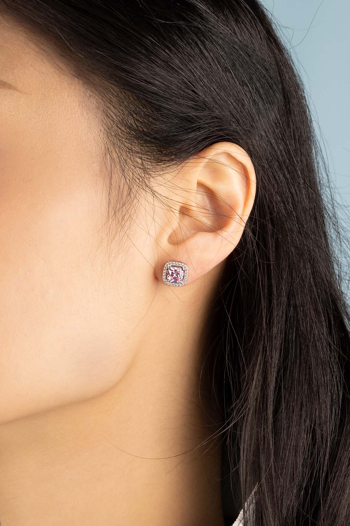 Rose Stud Earrings