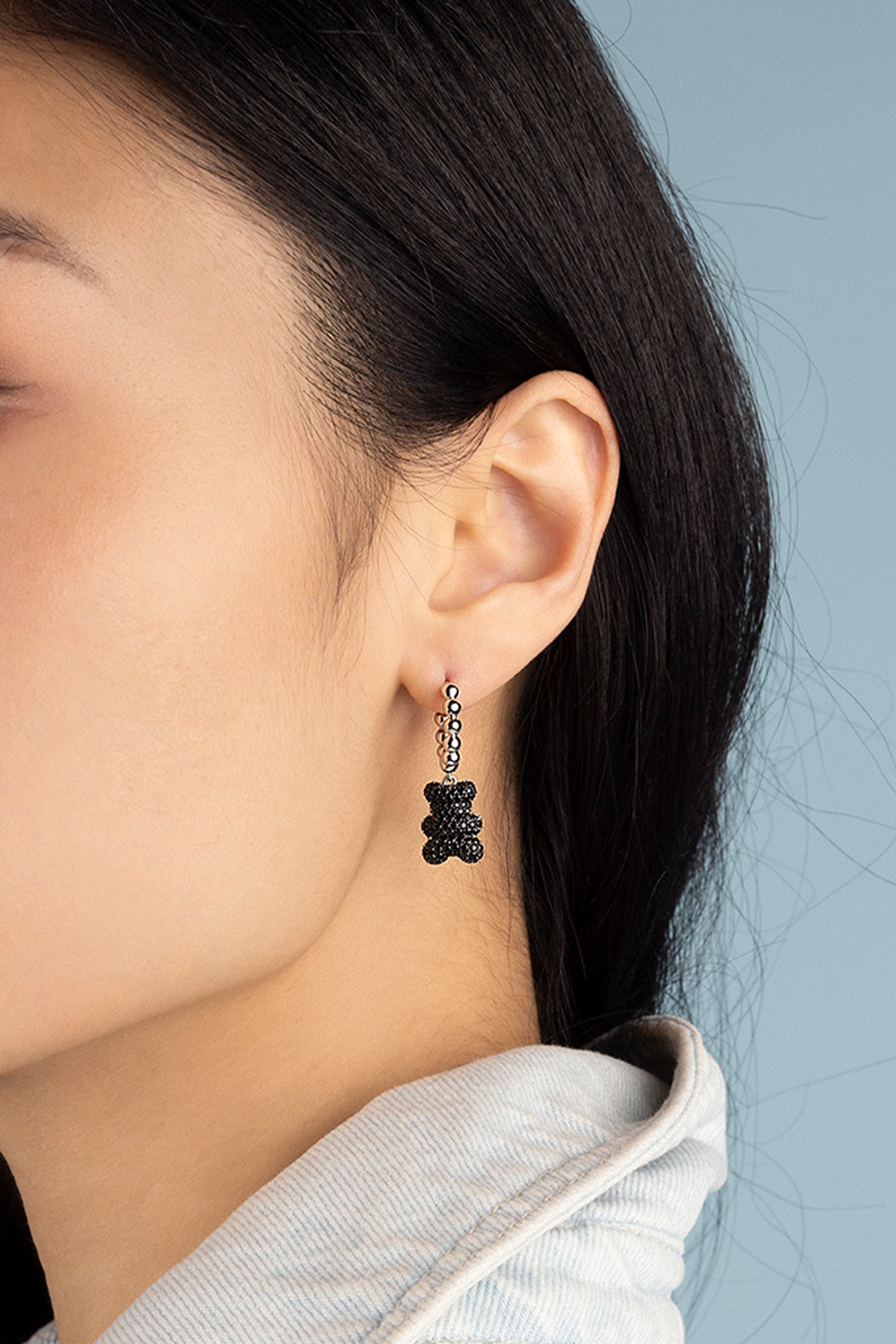 Baby Mood Yummy Bear Hoop Earrings