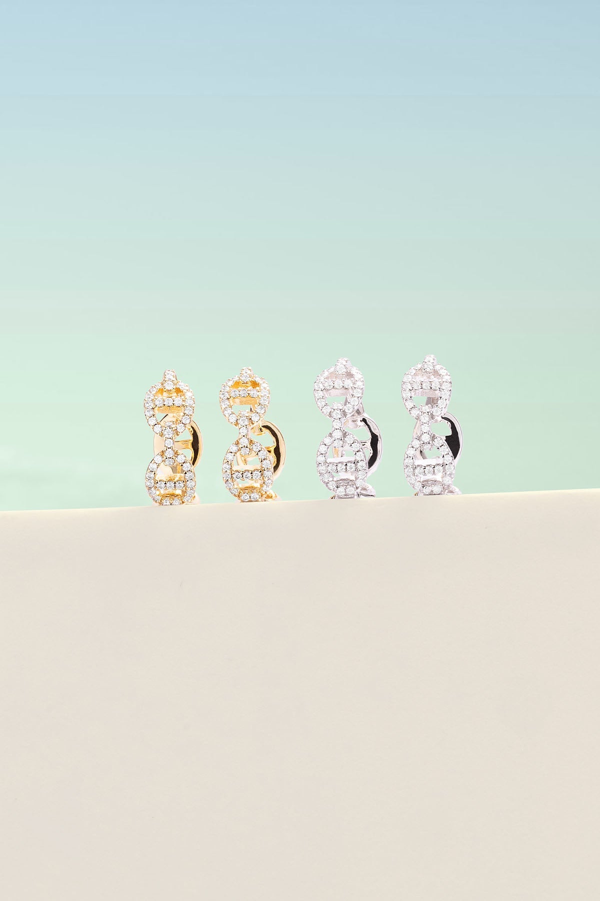 Maille Marine Hoop Earrings