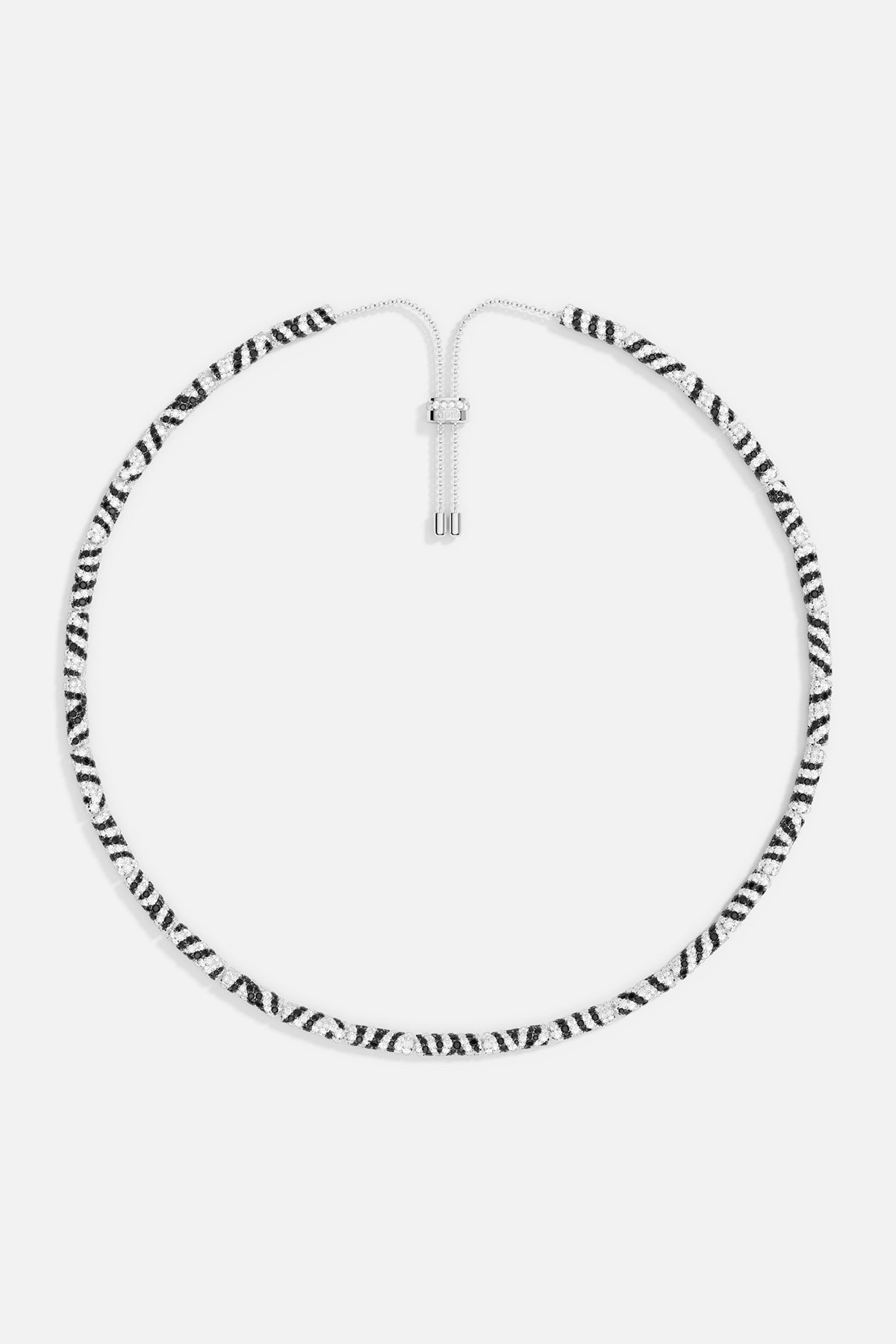 Zebra Adjustable Necklace
