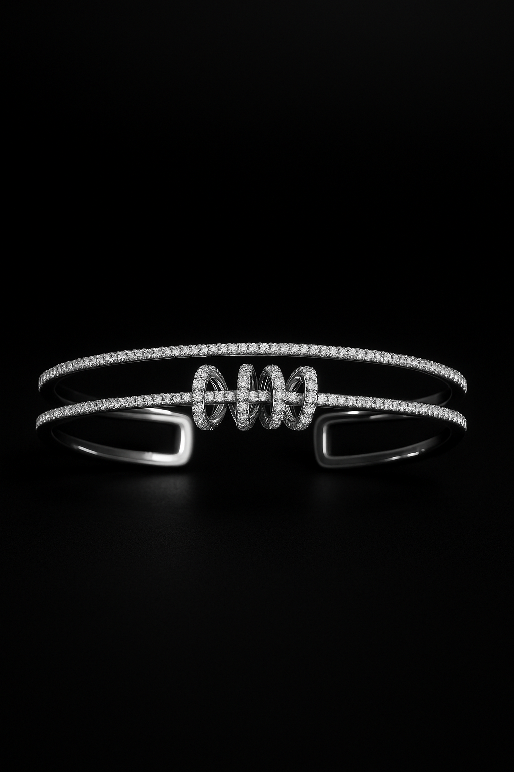 Cuff with Sliding Rings