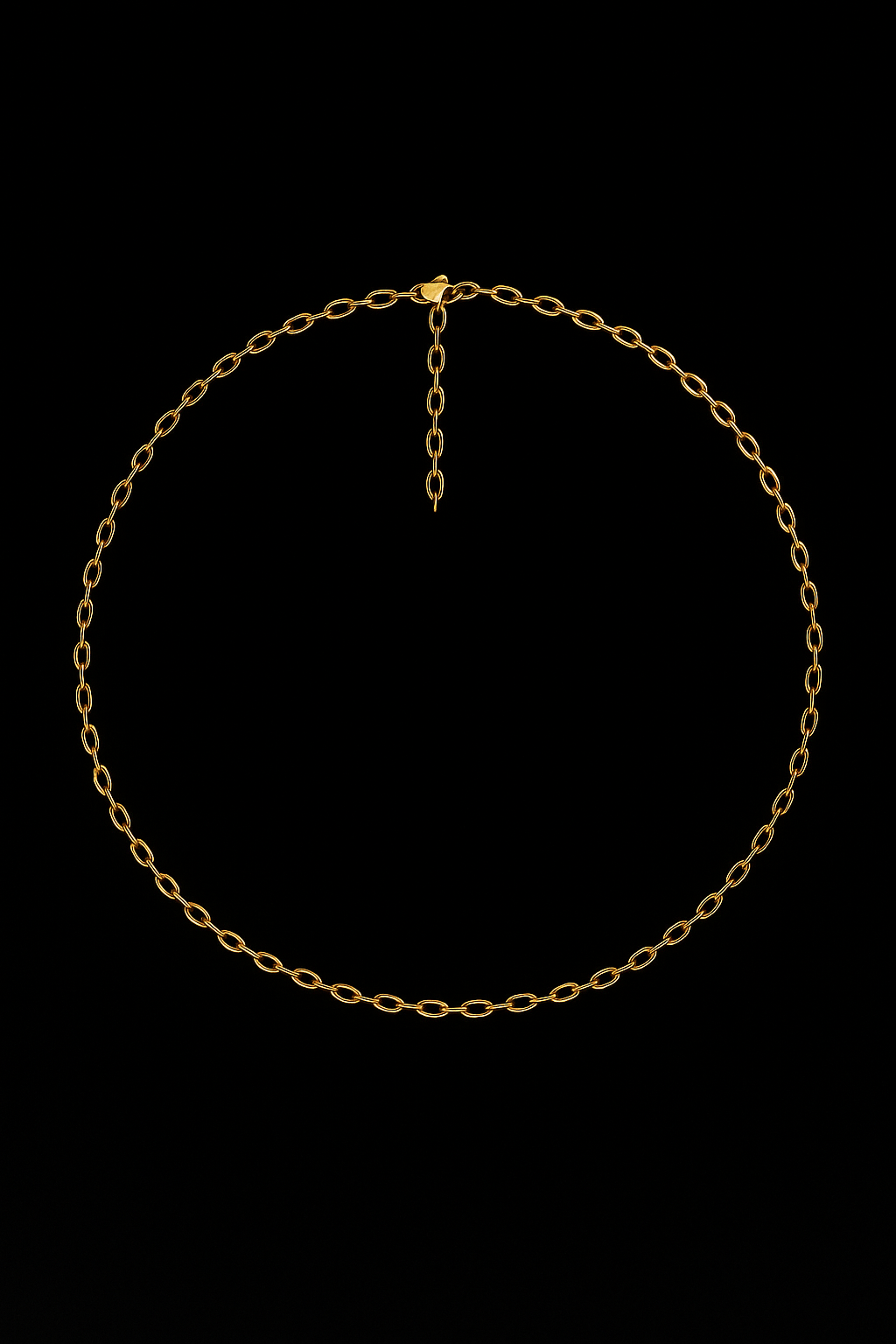 Pavé Chain Adjustable Necklace