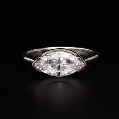Marquise Arc – East-West Bezel Brilliance