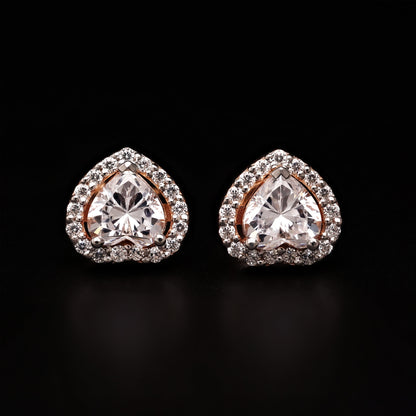 Heart Halo Studs – Celestial Butterfly