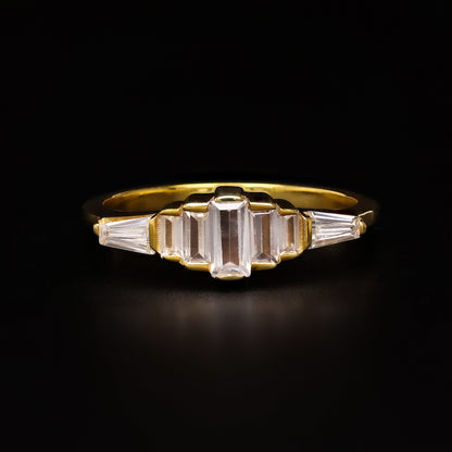 Baguette Cascade – A Modern Geometry