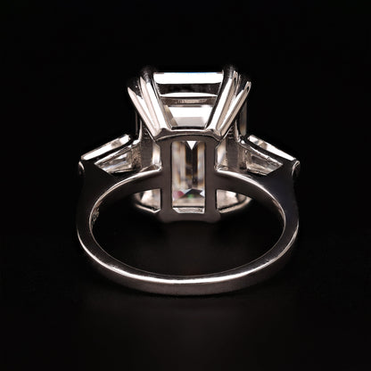 Emerald Baguette Brilliance – A Three-Stone Statement