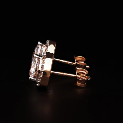 Heart Halo Studs – Celestial Butterfly
