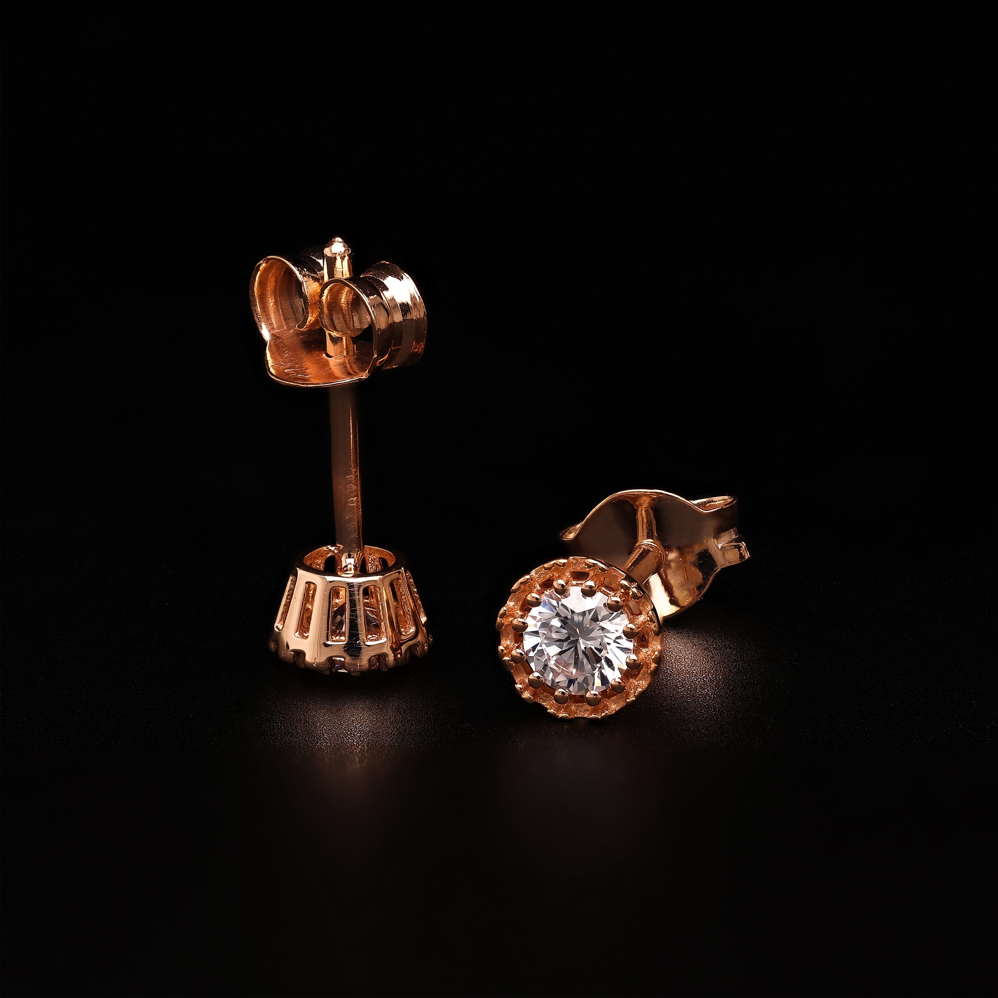 Classic Round Basket Studs