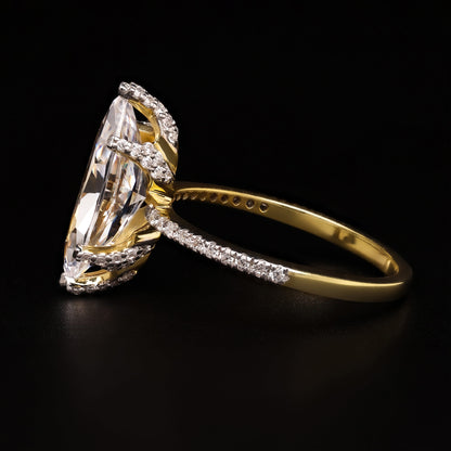 Marquise Pave Luminé – Two-Tone Spark