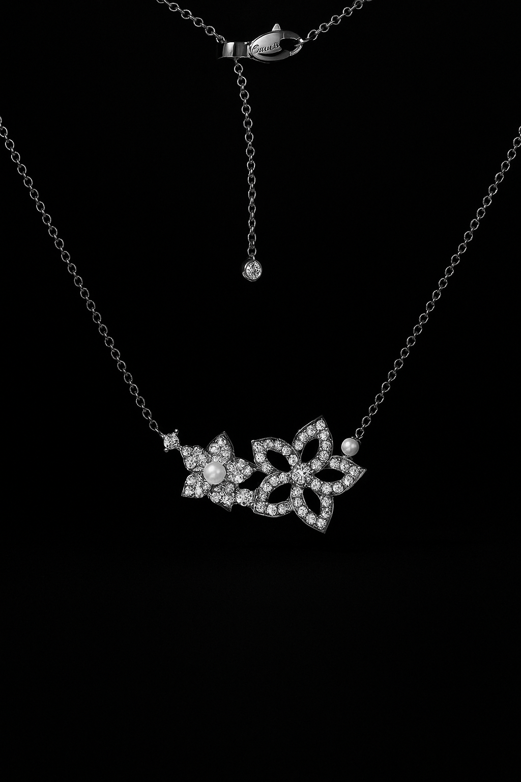 Pearl Blossom Adjustable Necklace