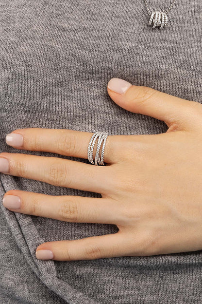 Five-Hoop Ring