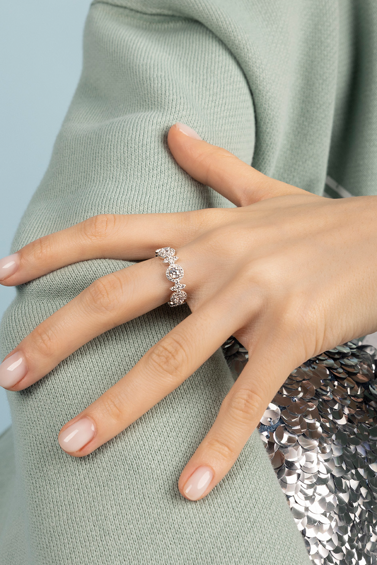 Météorites & Circles Ring