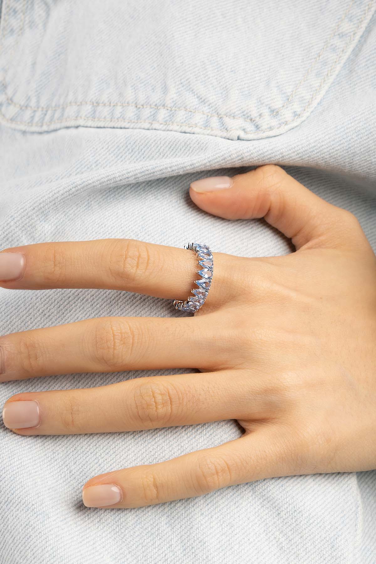 Aqua Drop Ring