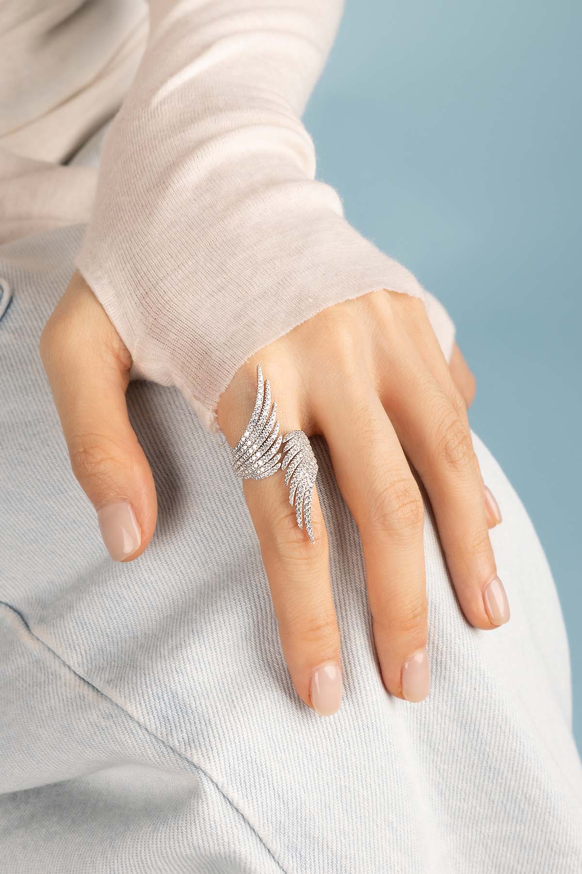 Statement Palm Ring