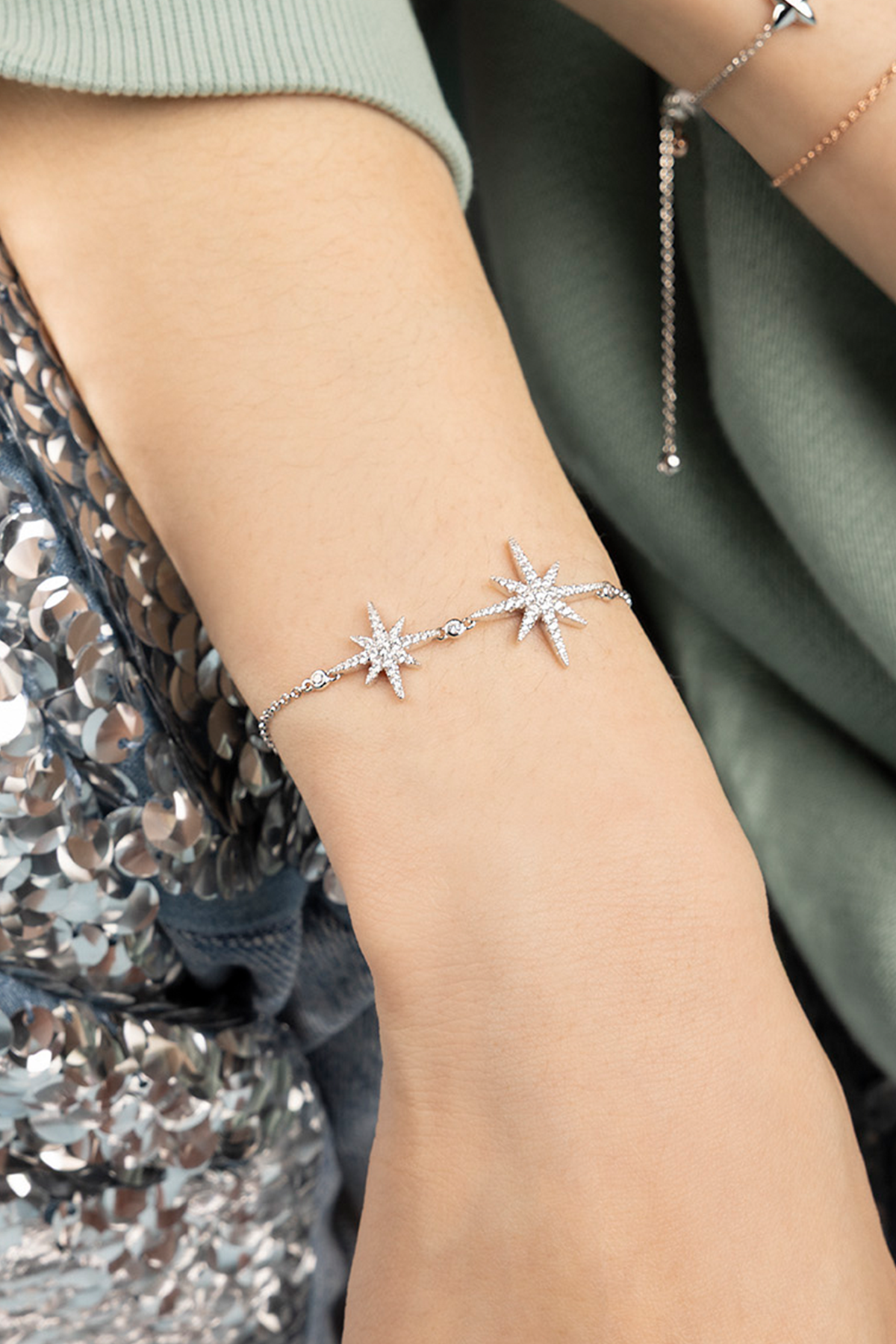 Double Météorites Bracelet