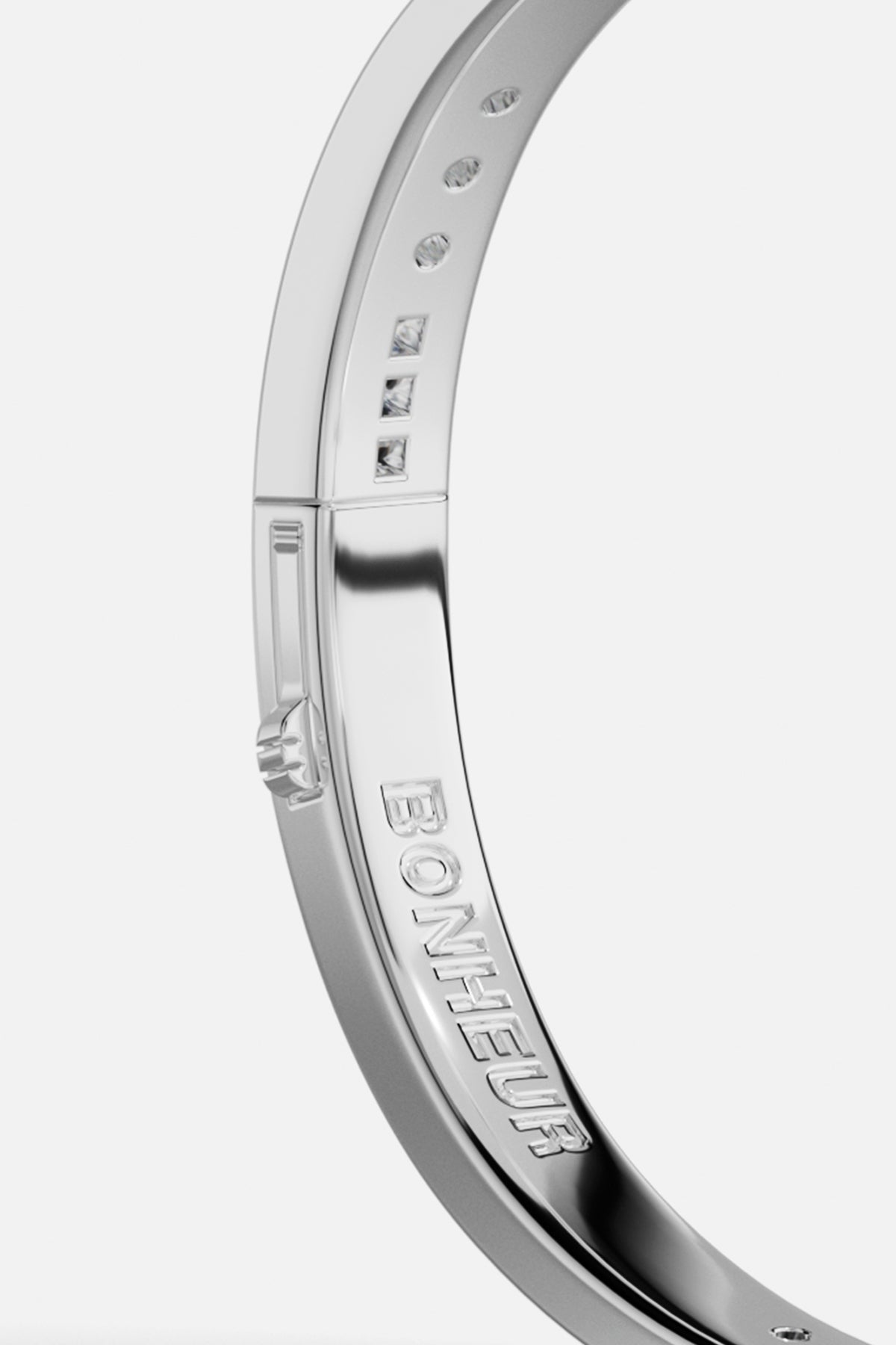 BONHEUR Morse Code Bangle