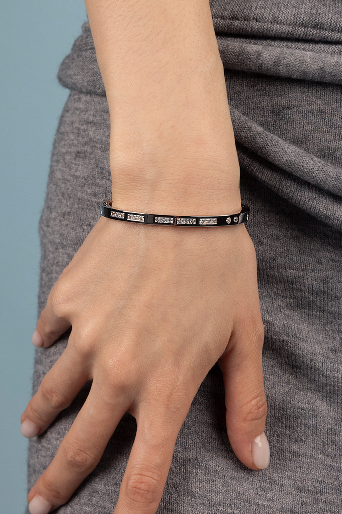 TOI MOI Morse Code Bangle