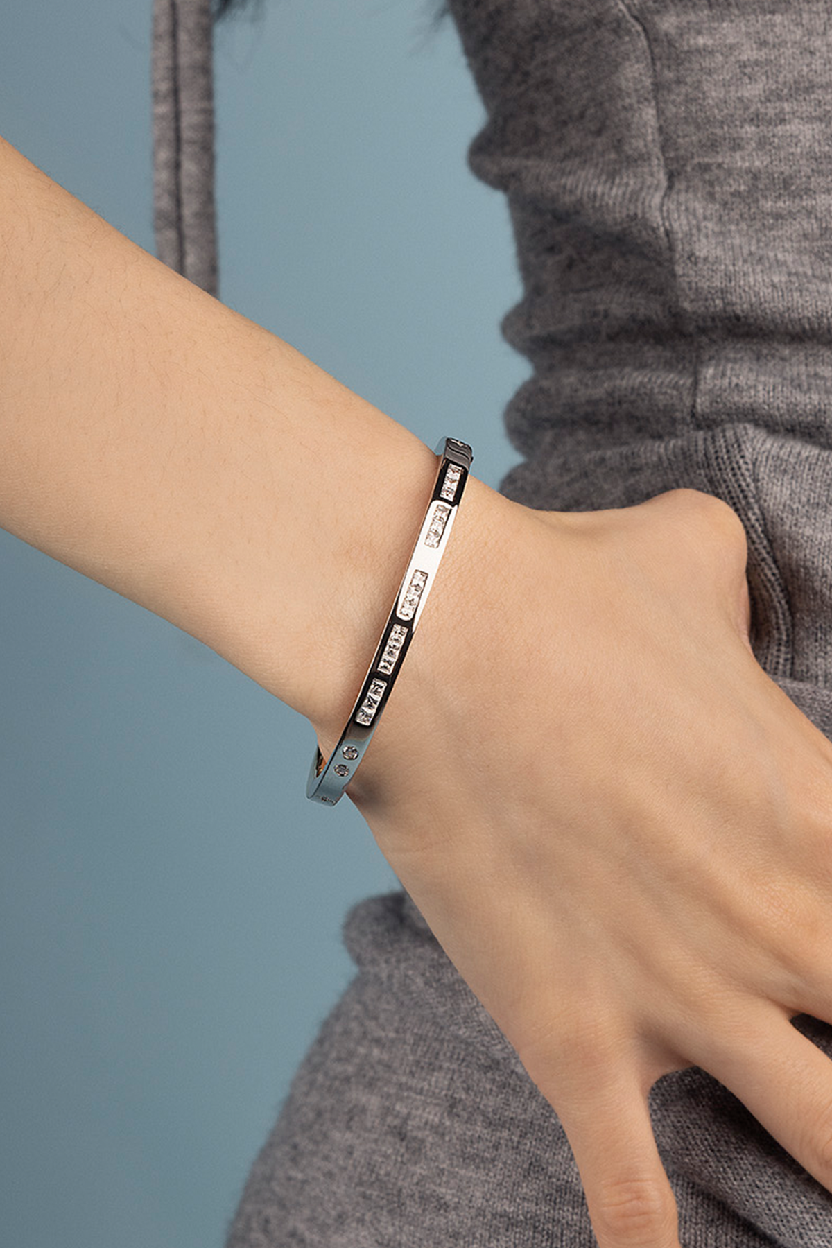 TOI MOI Morse Code Bangle