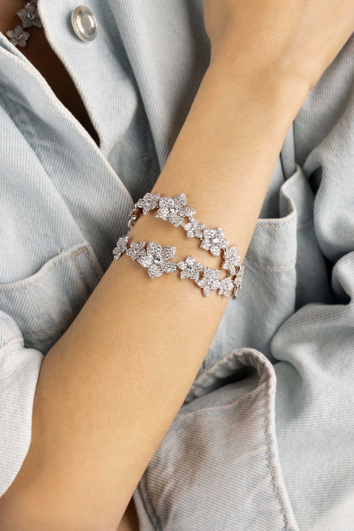 Statement Blossom Bracelet