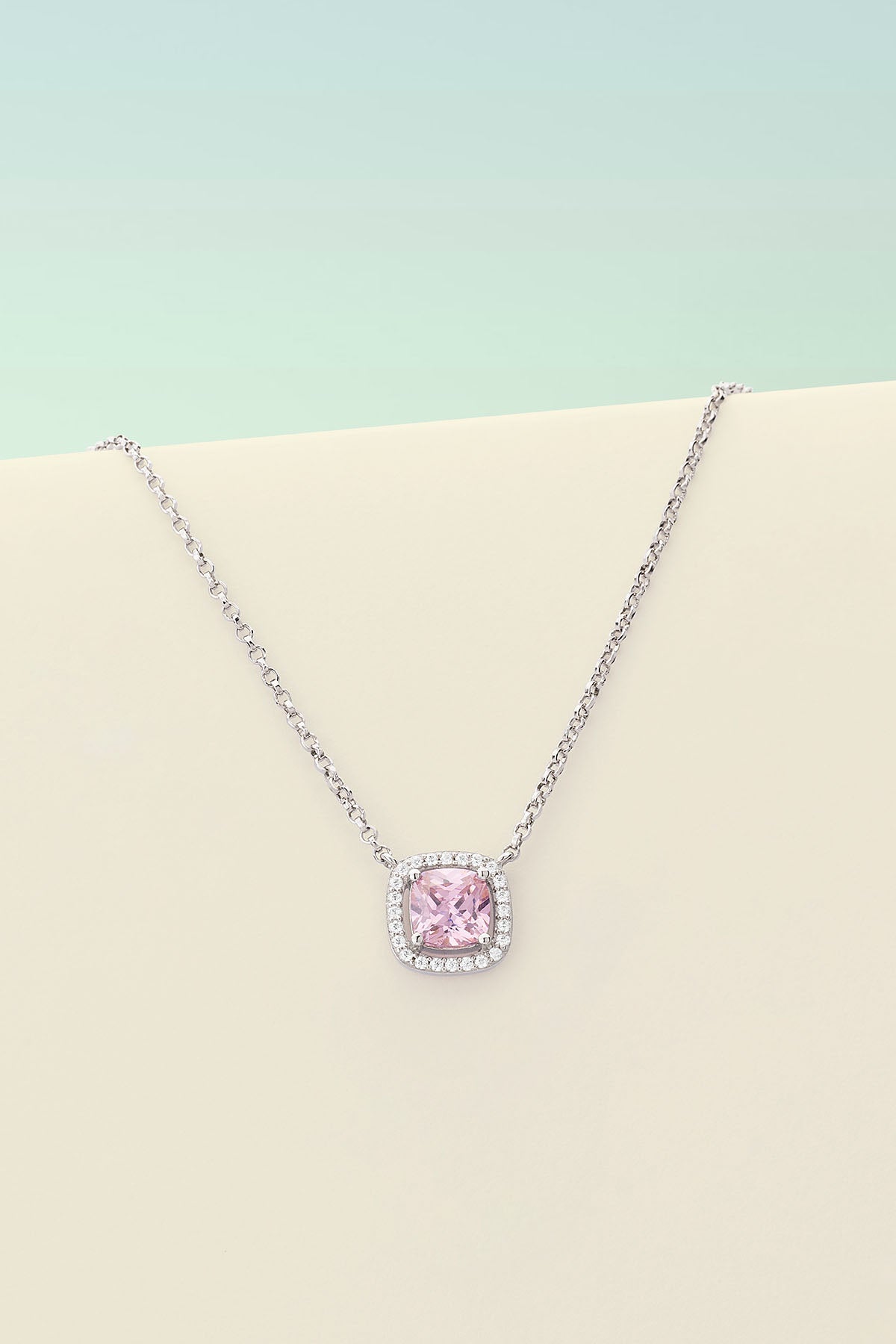 Rose Pavé Adjustable Necklace