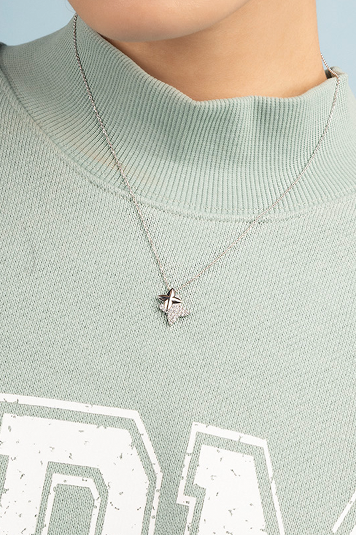 Météorites Silver Adjustable Necklace