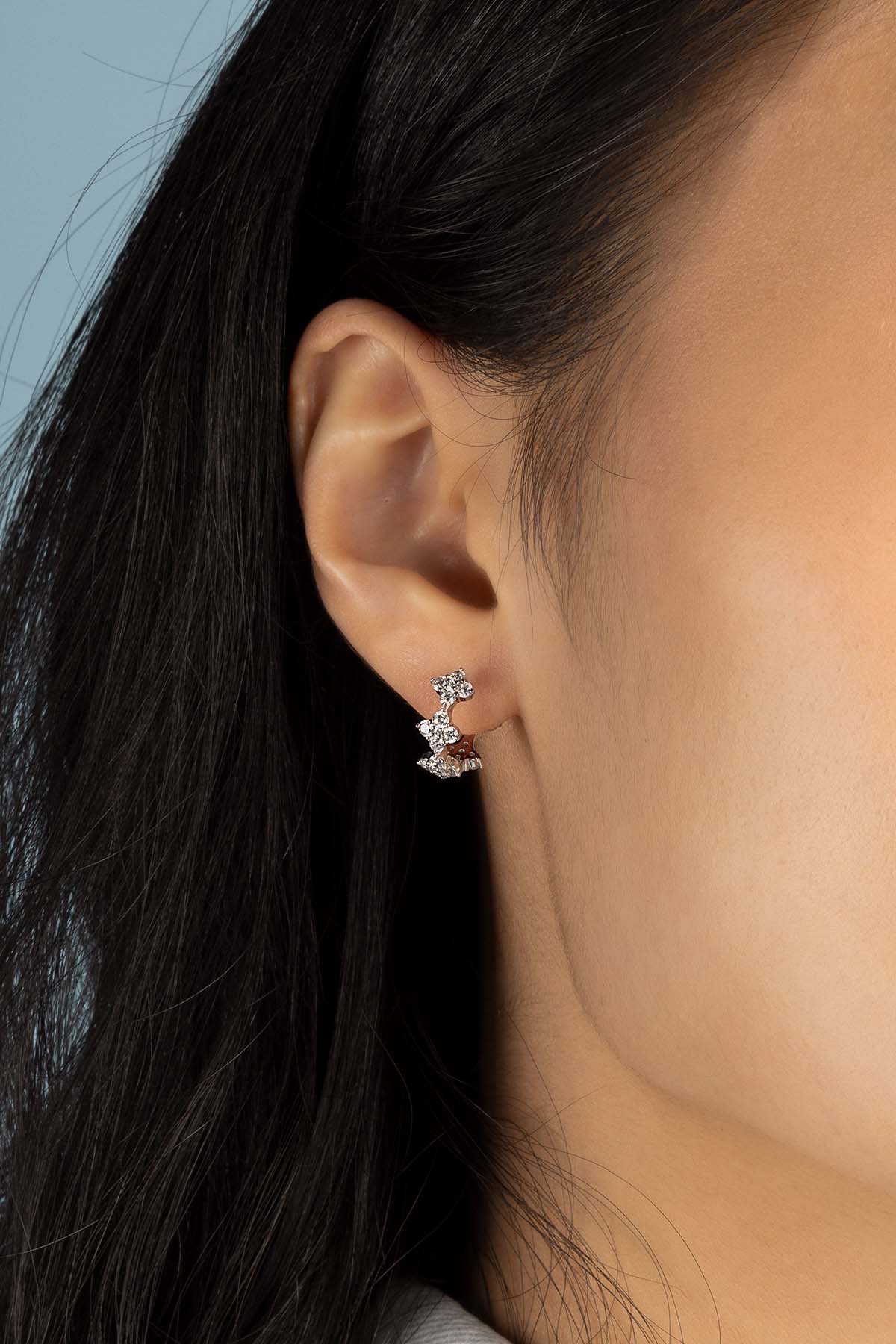 Spark Huggie Earrings