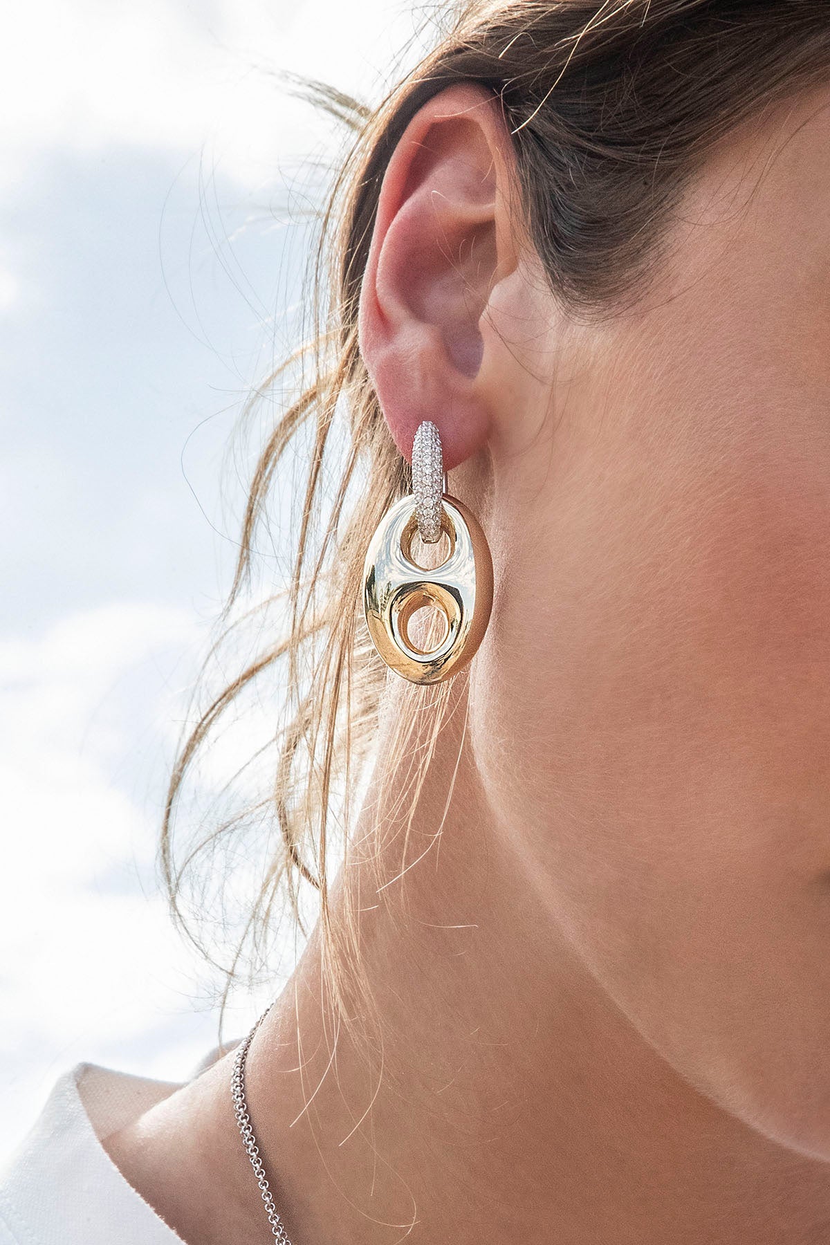 Grain de Café Earrings