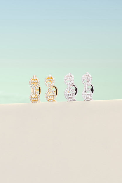 Maille Marine Hoop Earrings