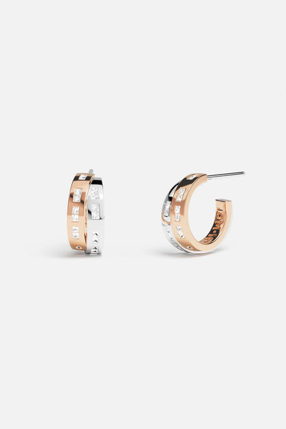 Intertwined TOI MOI Morse Code Earrings