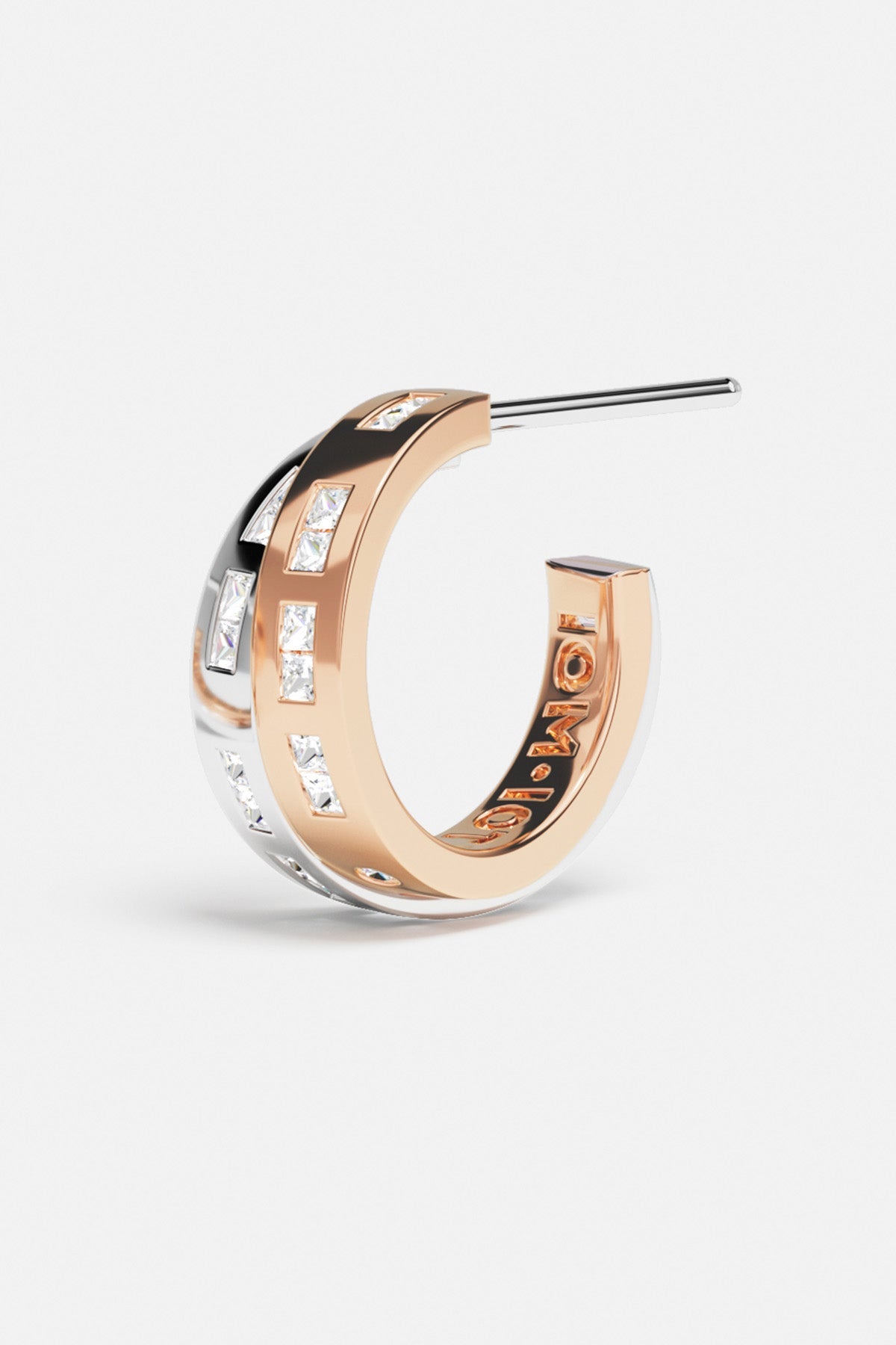 Intertwined TOI MOI Morse Code Earrings