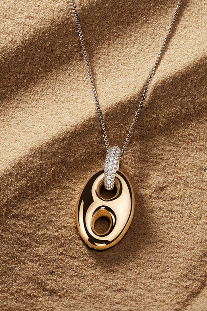 Grain de Café Adjustable Necklace