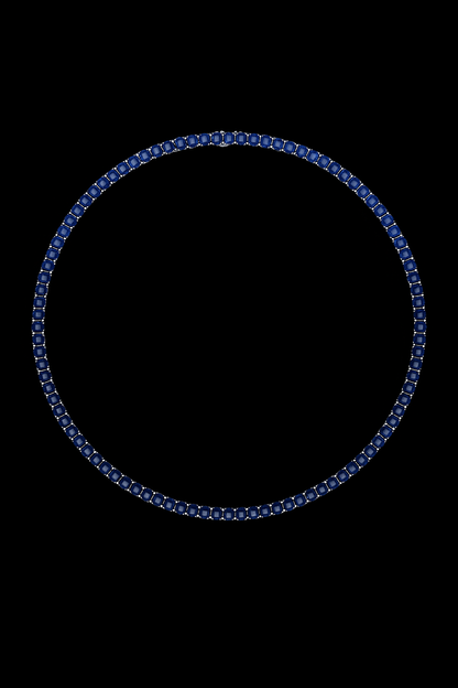 Blue Square Choker