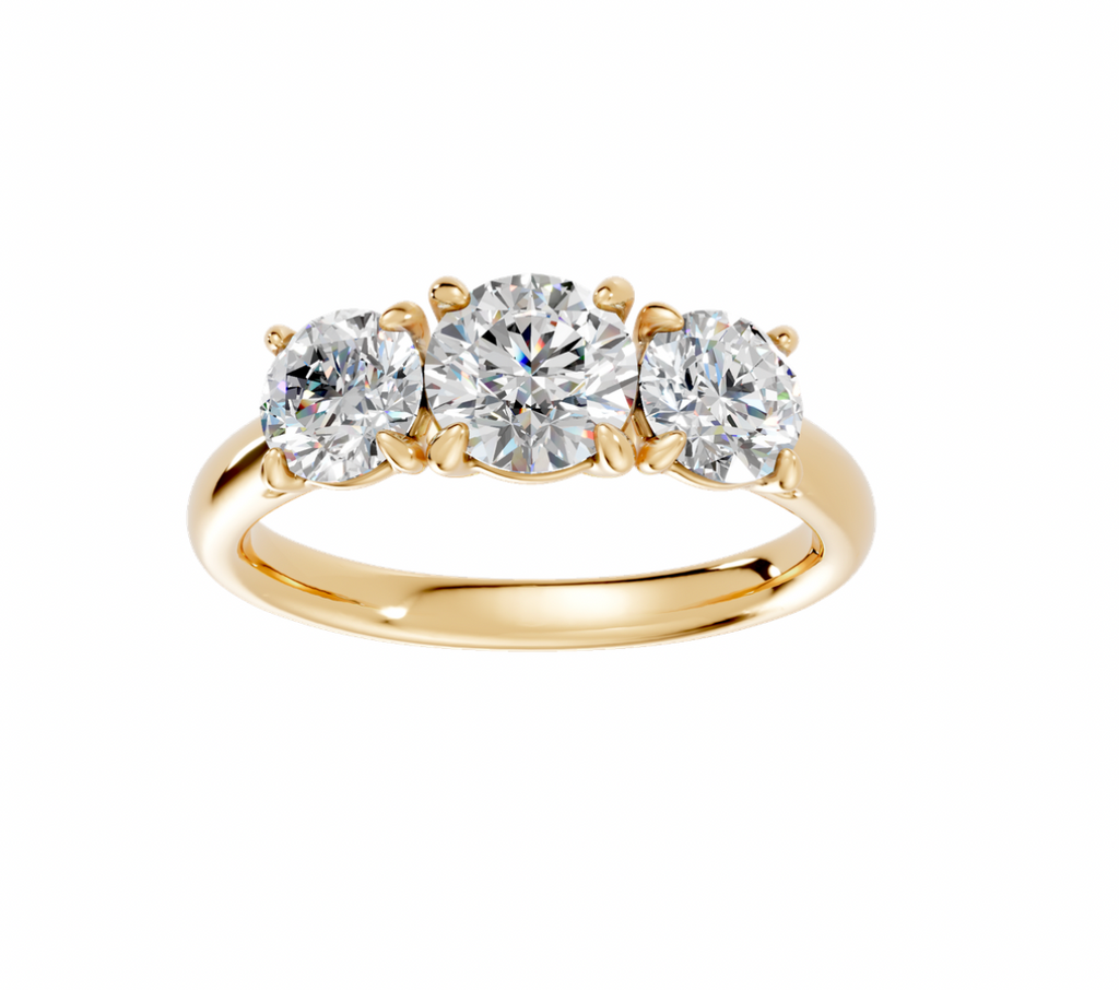 Big Round Trilogy Ring