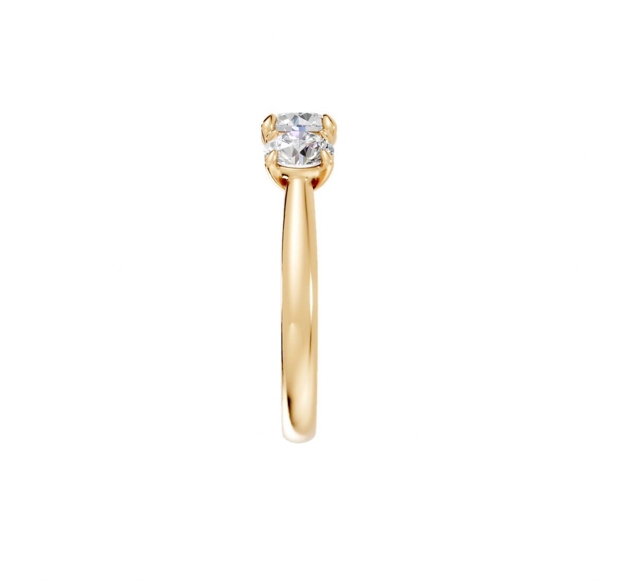 Big Round Trilogy Ring