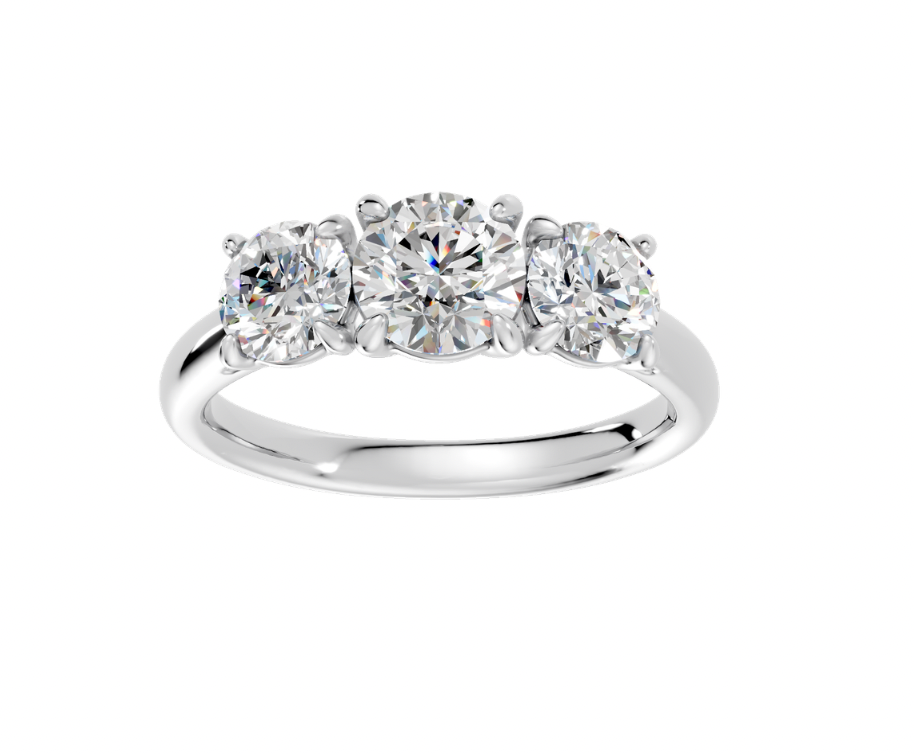 Big Round Trilogy Ring