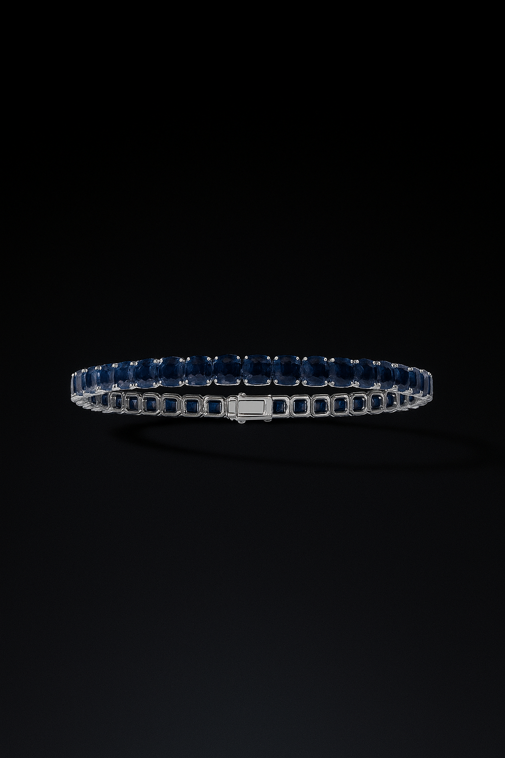 Blue Square Bracelet