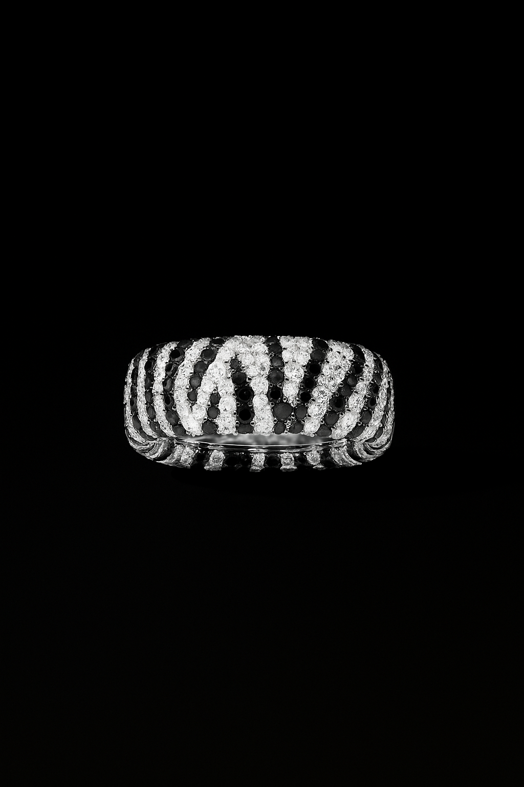 Chunky Zebra Ring