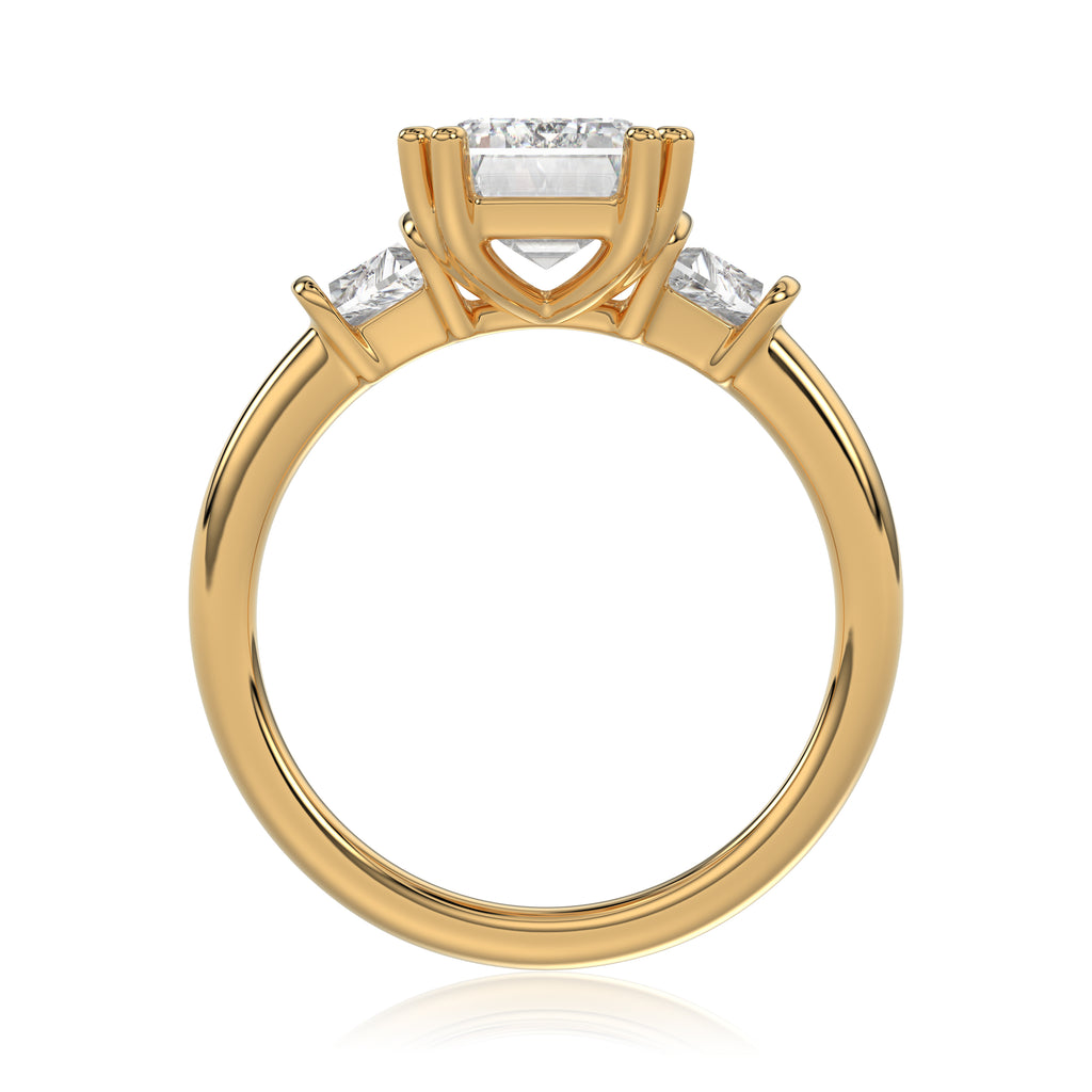 Criss Cut Trilogy Ring