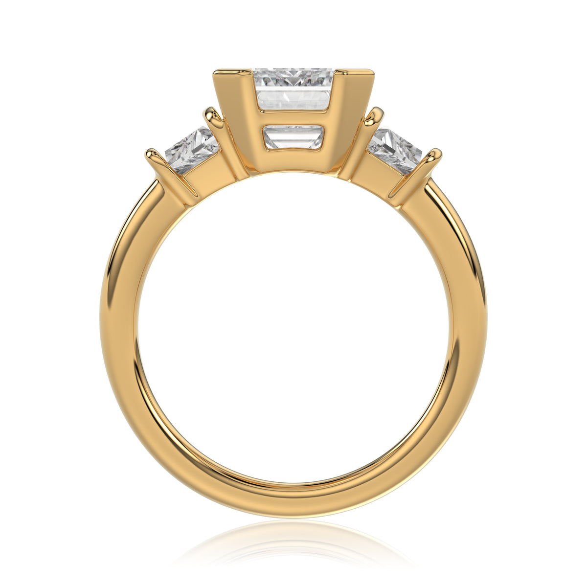 Criss Cut Trilogy Ring