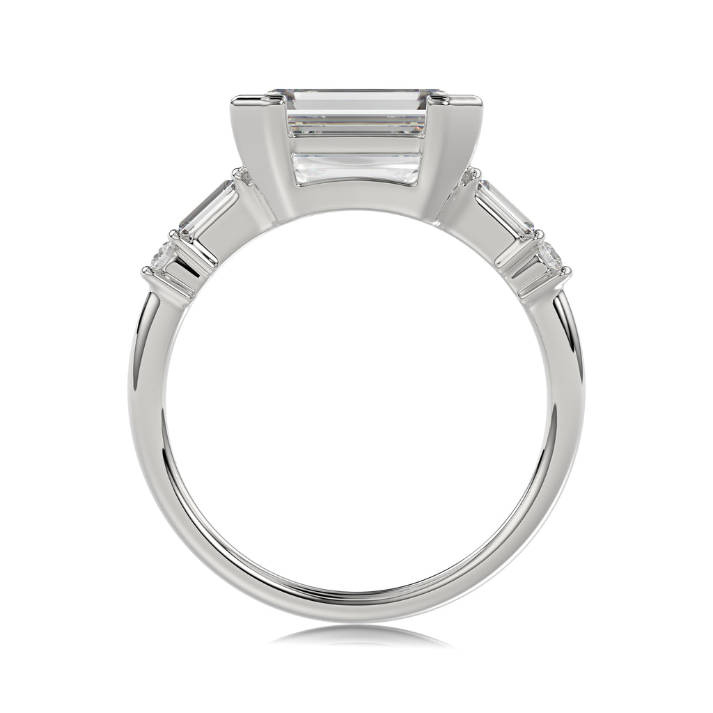 Criss Cut Five-Stone Ring