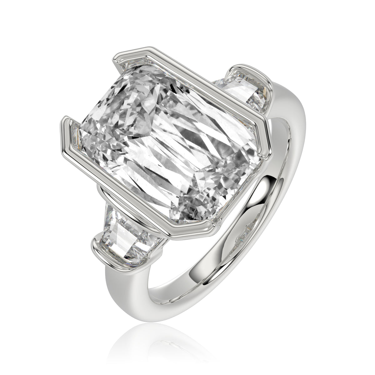Criss Cut Trilogy Ring
