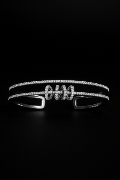 Cuff with Sliding Rings