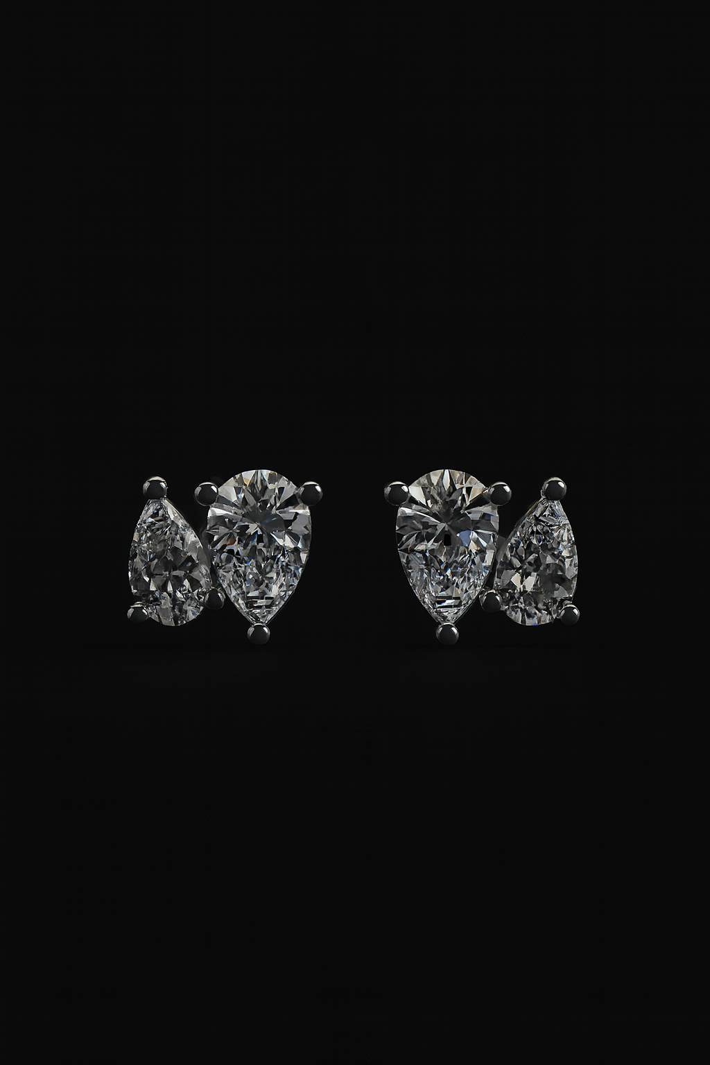 Drop Stud Earrings