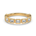 Emerald 50% Eternity Ring