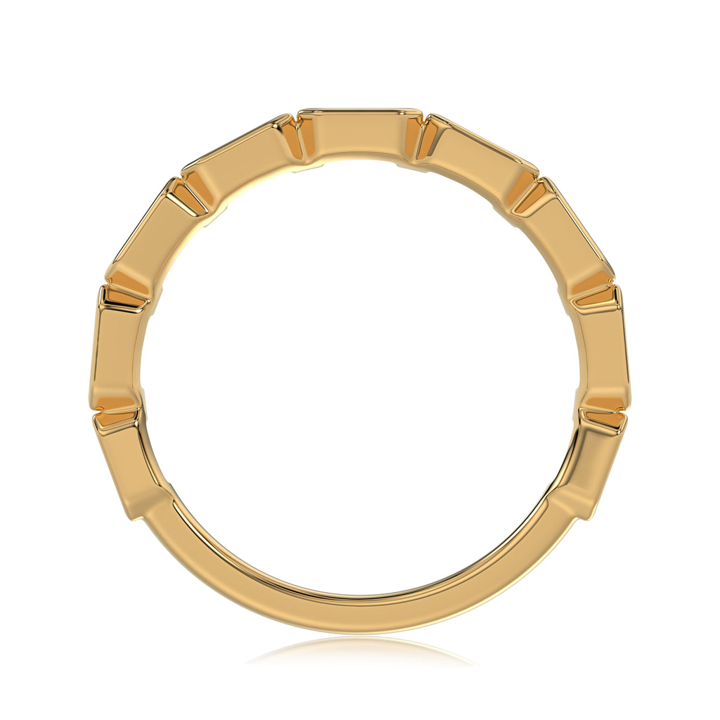 Emerald 50% Eternity Ring