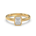 Emerald Bezel Ring