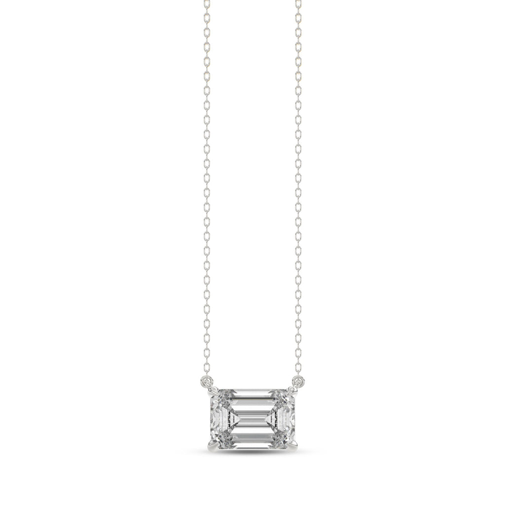 Emerald Diamond Necklace