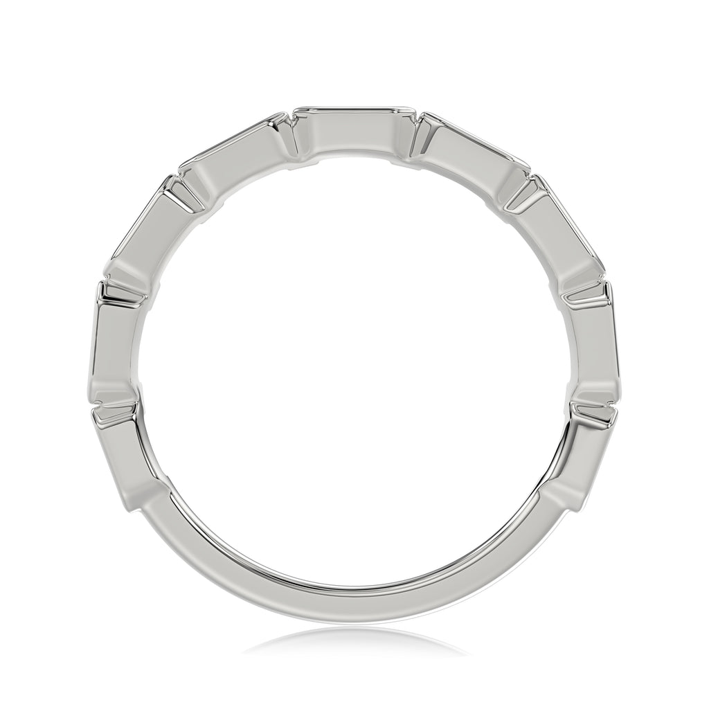 Emerald 50% Eternity Ring