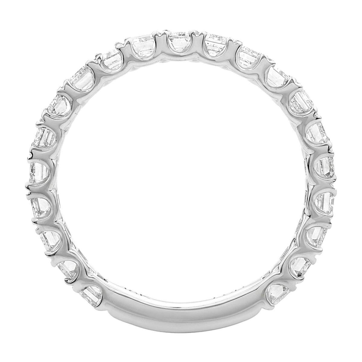 Emerald 80% Eternity Ring